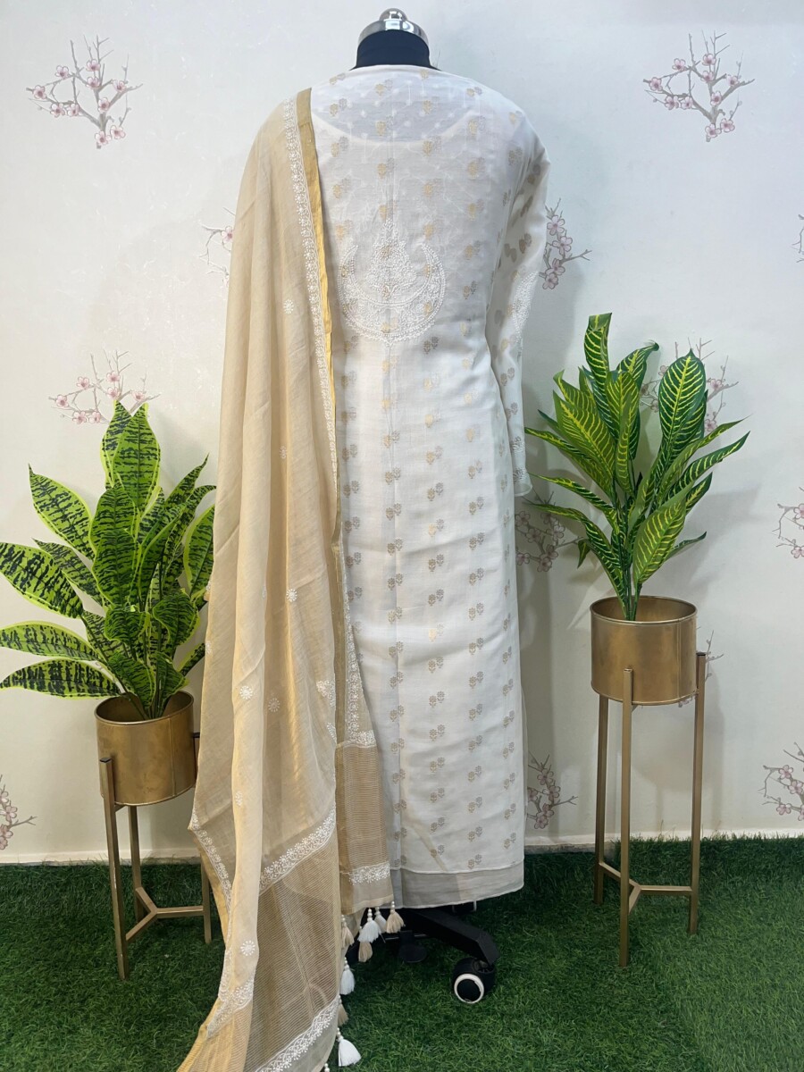 sherwani suit semi stitched two piece set - Image 5