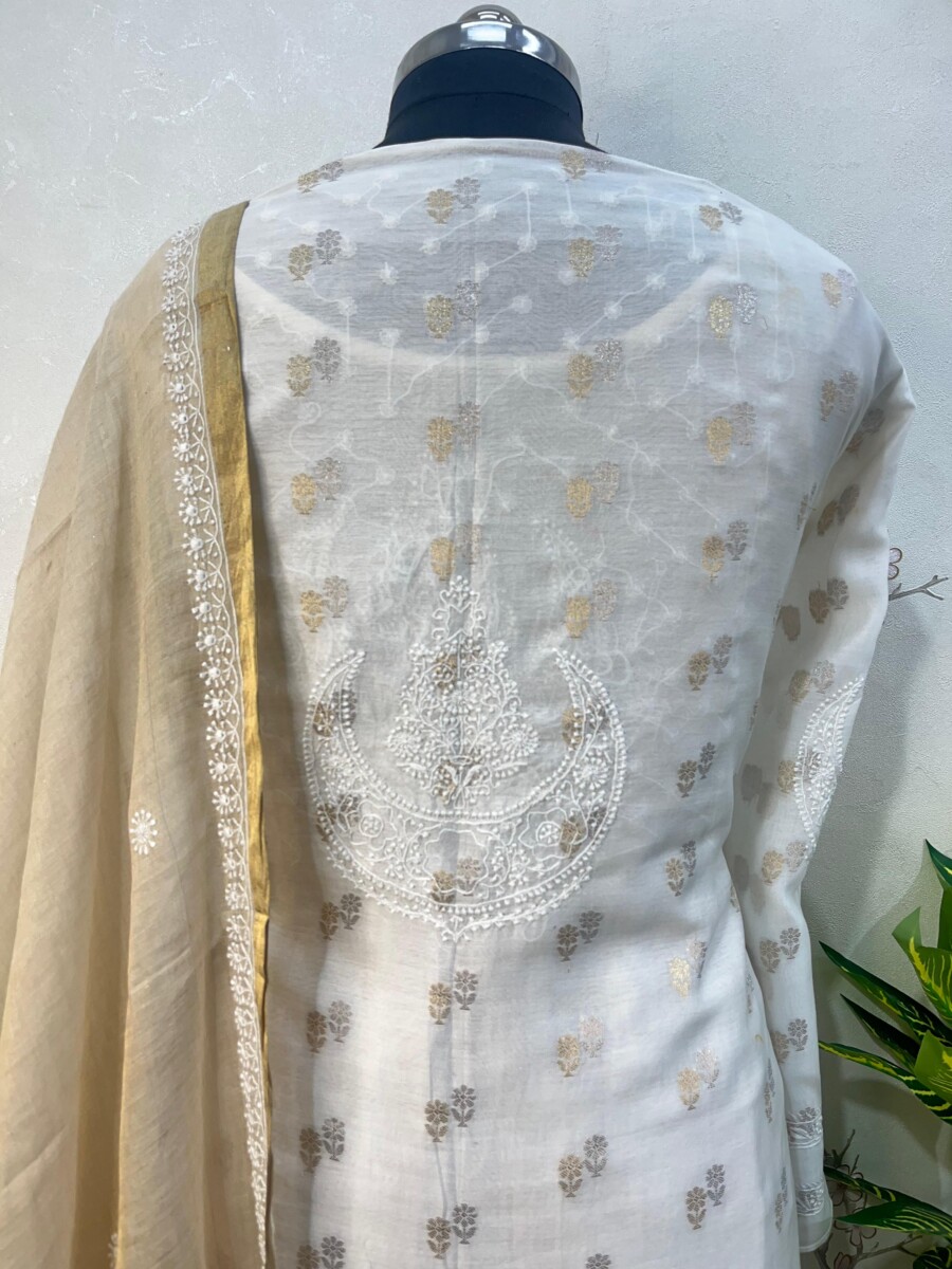 sherwani suit semi stitched two piece set - Image 6