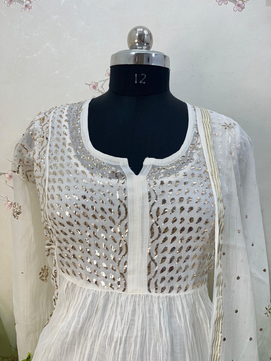 Indo western semi stitched two piece set - Image 2